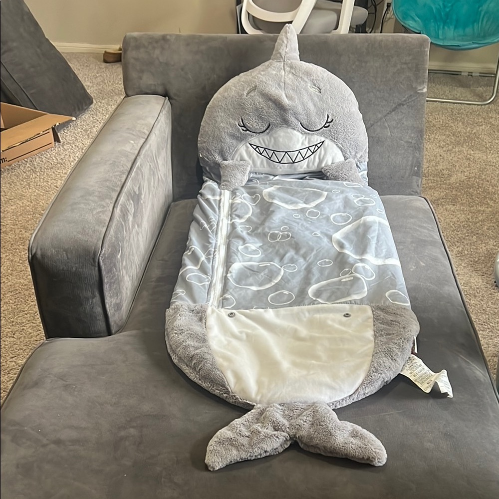 Shark Plush Sleeping Bag